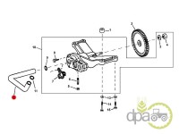 CONDUCTA POMPA ULEI MOTOR John Deere