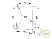 GEAM LATERAL DREAPTA SPATE John Deere