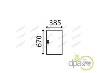 GEAM LATERAL STANGA SAU DREAPTA SPATE Deutz