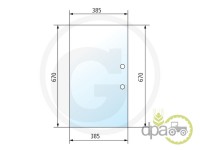 GEAM LATERAL STANGA SAU DREAPTA SPATE John Deere