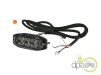 LAMPA AVERTIZARE LED GALBENA 10/30V 6.7W