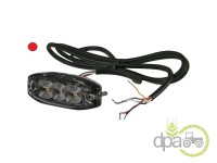 LAMPA AVERTIZARE LED ROSIE 10/30V 6.7W