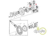 PINION DIFERENTIAL SPATE Case IH