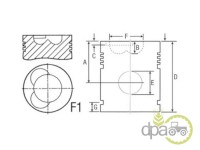 PISTON MOTOR Fiat