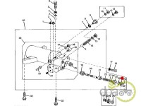 SEGMENT SUPAPA CILINDRU HIDRAULIC John Deere