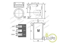 SET MOTOR Case IH