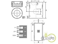 SET MOTOR Zetor